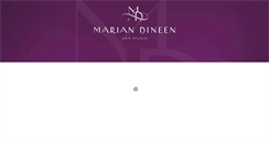 Desktop Screenshot of mariandineenhairstudio.com